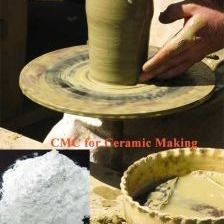 پودر سدیم کاربوکسی متیل سلولز سفید CMC