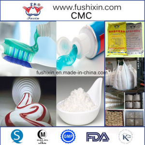 مواد غذایی سدیم CMC E466 مواد شیمیایی کاربکسومتیل سلولز در خمیر دندان